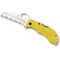 Spyderco 2024 Spyderco Manbug Salt Lightweight Yellow H1 Serrated SPY-MYLS - alternate 3